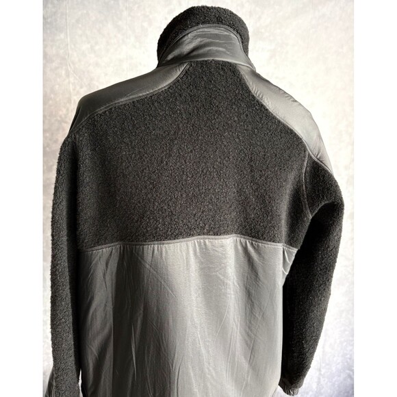 Lululemon Women's Two Tone Fleece Jacket Size 12 Black - Picture 7 of 10